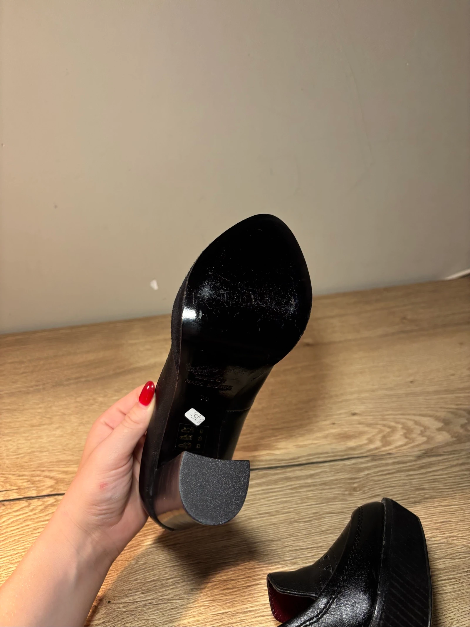 Marc Jacobs Black Leather Platform Heels EU 36 – photo 13